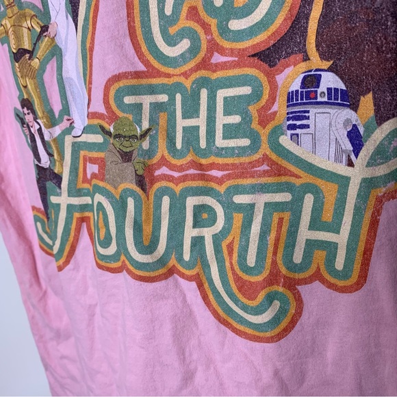 Star Wars May The Fourth Be With You Graphic T-Shirt - Picture 4 of 14